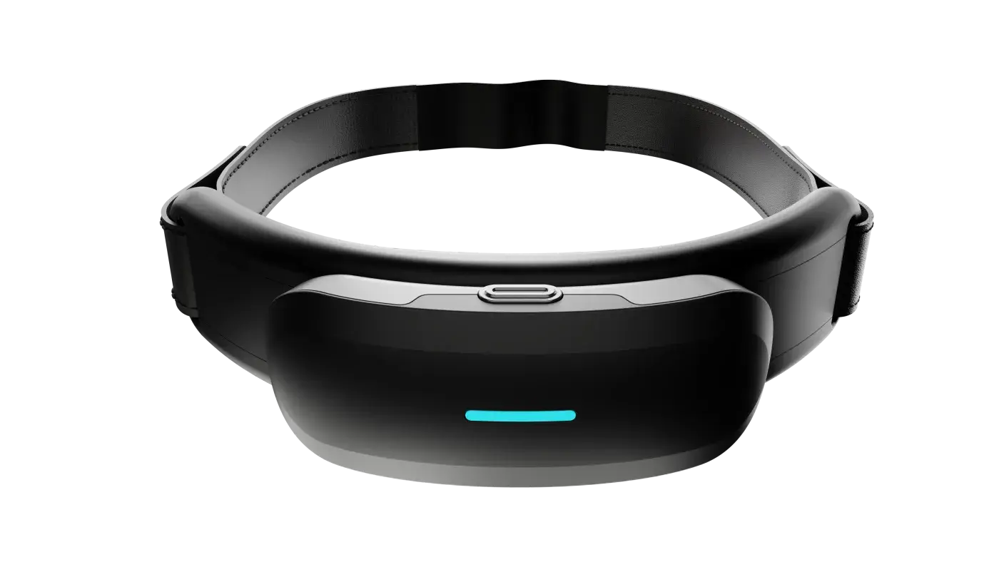 Neurostellar Orbit — angled product view showing the full headband